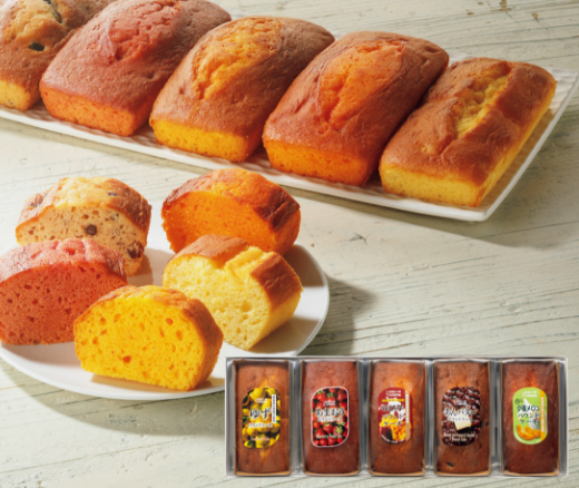 栗原園 安納いもパウンドケーキセット 5個入り