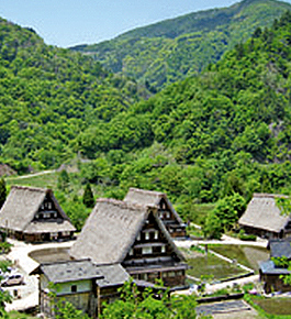 富山県南砺世界遺産 五箇山合掌造りの集落について