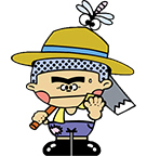 ごんぼう君のキャラクターが愛されています。