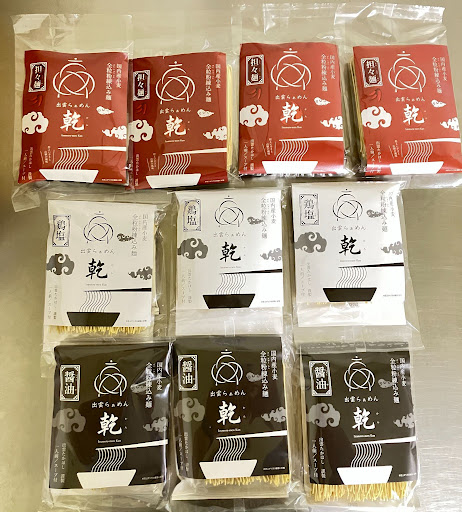 オロチ担々麺と山陰の三味セット